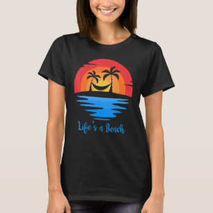 Camiseta Islas del Caribe Holiday Dreams Palm Beach Sunset