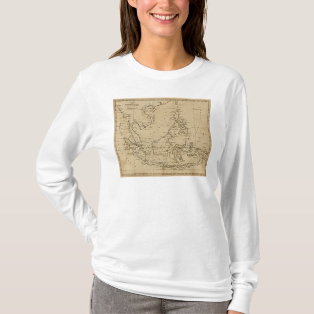 Camiseta Islas del este 2 de la India (Anverso)