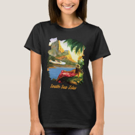 Camiseta Islas del Mar del Sur Viaje a Isla Tropical