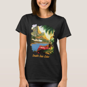 Camiseta Islas del Mar del Sur Viaje a Isla Tropical