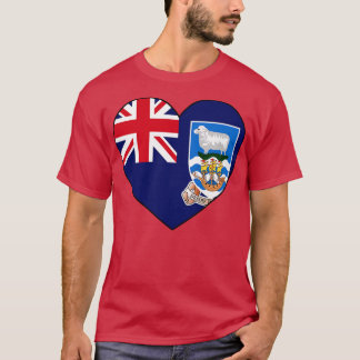 Camiseta Islas Falkland del Corazón