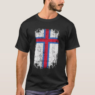 Camiseta Islas Feroe con bandera del país