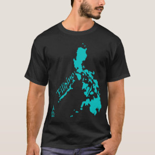 Camiseta Islas filipinas filipinas verde azuladas
