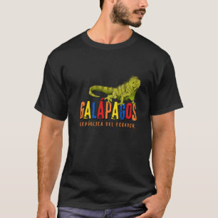 Camiseta Islas Galápagos Ecuador Iguana Islas Galapagos
