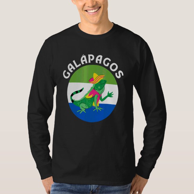 Camiseta Islas Galápagos Ecuador Iguana Islas Galápagos 2 (Anverso)