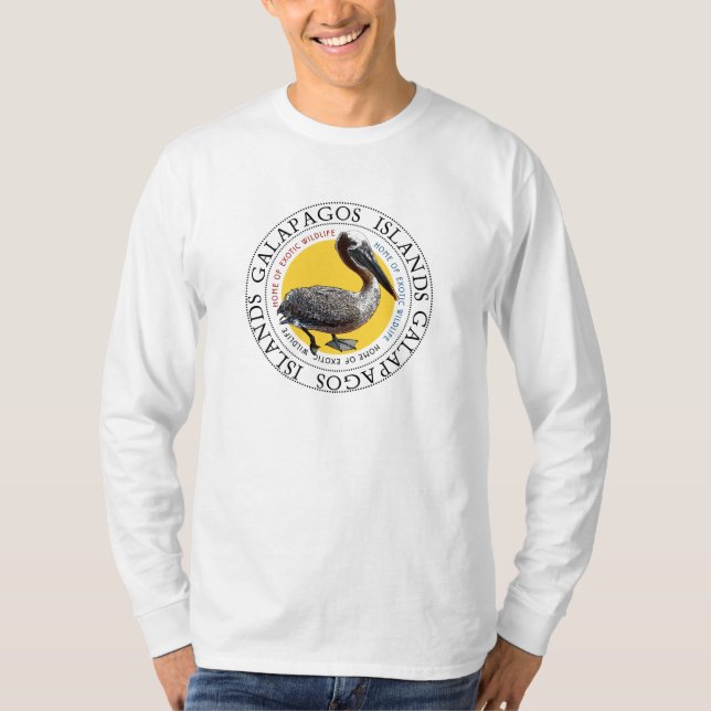 Camiseta Islas Galápagos Pelican (Anverso)