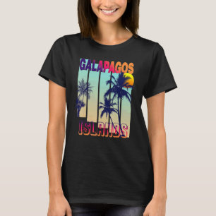 Camiseta Islas Galápagos Retro Vintage