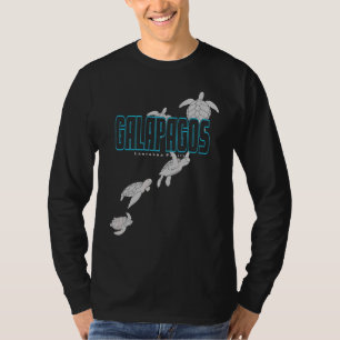 Camiseta Islas Galápagos: Tortugas marinas Scuba Buceando c
