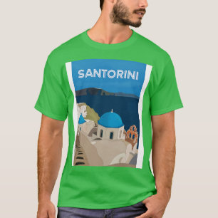 Camiseta Islas Griegas de Santorini