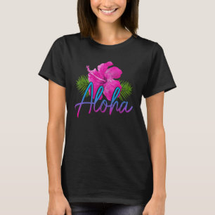 Camiseta Islas Hawai Aloha Hawaii Surf Hibiscus Flower