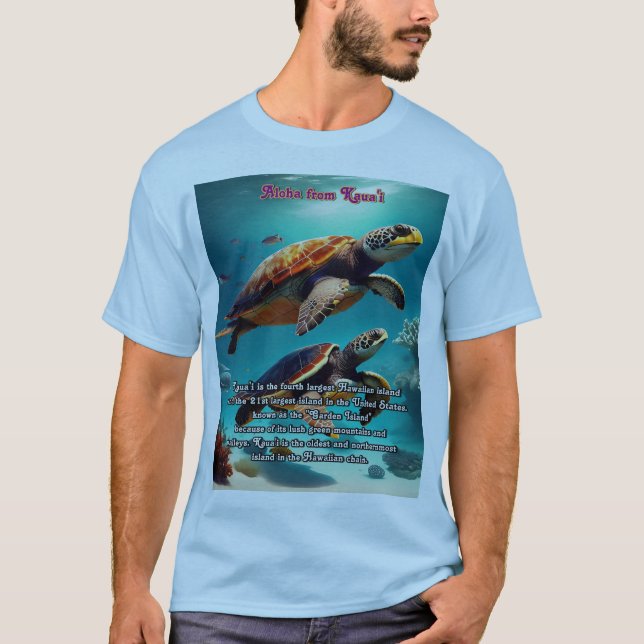 Camiseta Islas Hawái Kauai Aloha (Anverso)