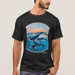 Camiseta Islas Hawái - Sa marino nacional de ballenas jorob