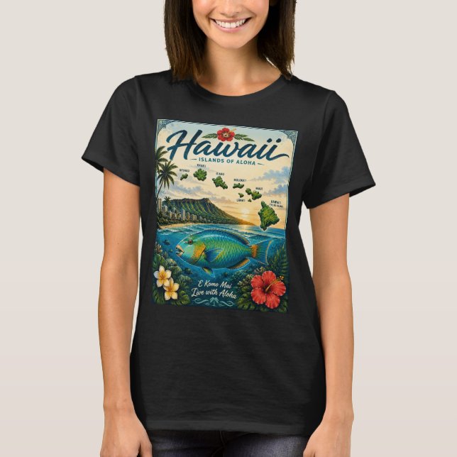 Camiseta Islas Hawaii (Anverso)