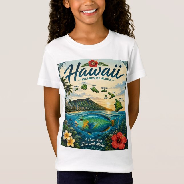Camiseta Islas Hawaii (Anverso)