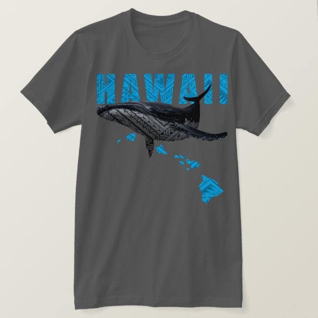 CAMISETA ISLAS HAWAII DE HAWAII (Anverso del diseño)