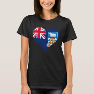 Camiseta Islas Malvinas (Falkland Islands) Bandera de los r