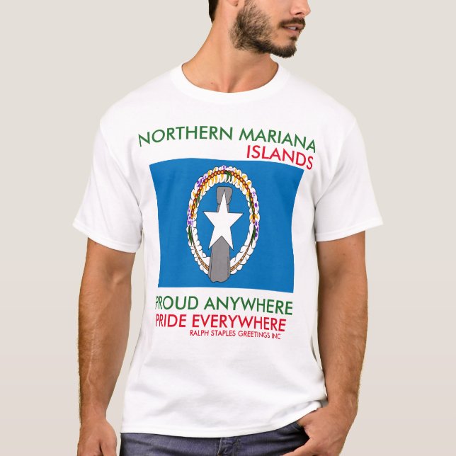 CAMISETA ISLAS MARIANAS DEL NORTE (Anverso)