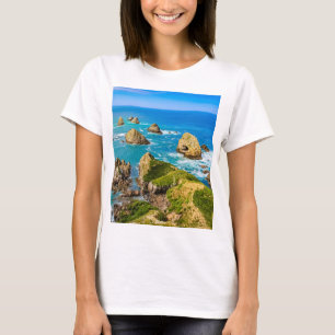 Camiseta Islas Nugget Point, Nueva Zelandia