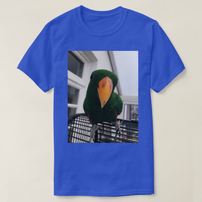 Camiseta Islas Salomón Eclectus Parrot (Diseño del anverso)