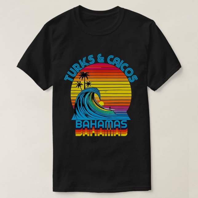 Camiseta Islas Turcas y Caicos (Diseño del anverso)