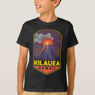 Camiseta Islas Vintage Souvenir Kilauea Volcán Hawaii