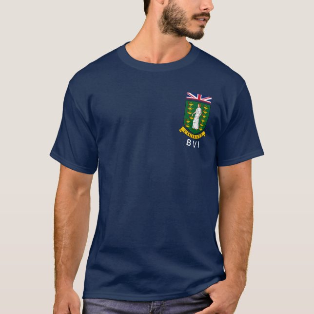 Camiseta Islas Vírgenes Británicas (Anverso)