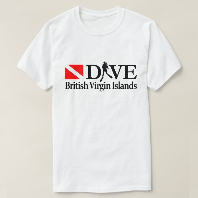 Camiseta Islas Vírgenes Británicas DV4 (Diseño del anverso)