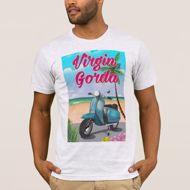 Camiseta Islas Vírgenes Británicas Gorda (Anverso)