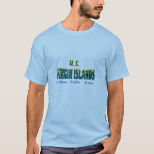 Camiseta Islas Vírgenes de Estados Unidos