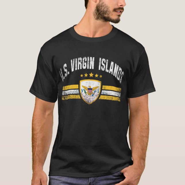Camiseta Islas Vírgenes de los Estados Unidos (Anverso)