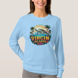 Camiseta Islas Vírgenes de los Estados Unidos Caribe
