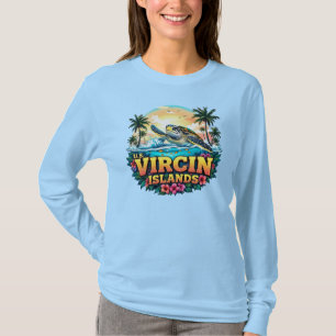 Camiseta Islas Vírgenes de los Estados Unidos Caribe