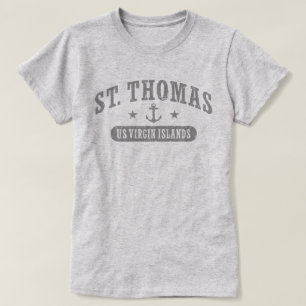 Camiseta Islas Vírgenes de los Estados Unidos en Santo Tomá