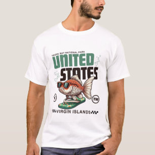 Camiseta Islas Vírgenes de los Estados Unidos: Parque de la