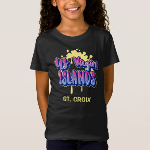 Camiseta Islas Vírgenes de los Estados Unidos Santa Cruz