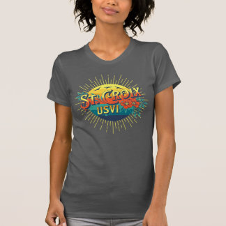 Camiseta Islas Vírgenes de los Estados Unidos Santa Cruz