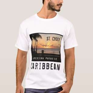 Camiseta Islas Vírgenes de los Estados Unidos Santa Cruz d
