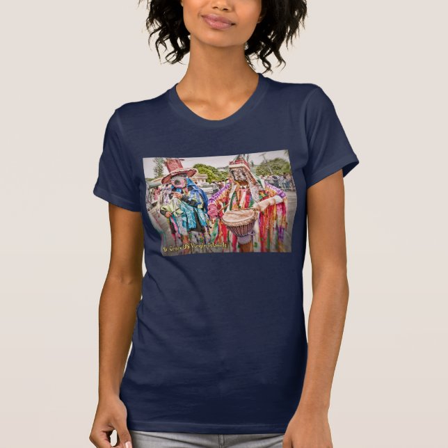 Camiseta Islas Vírgenes de los Estados Unidos Santa Cruz de (Anverso)