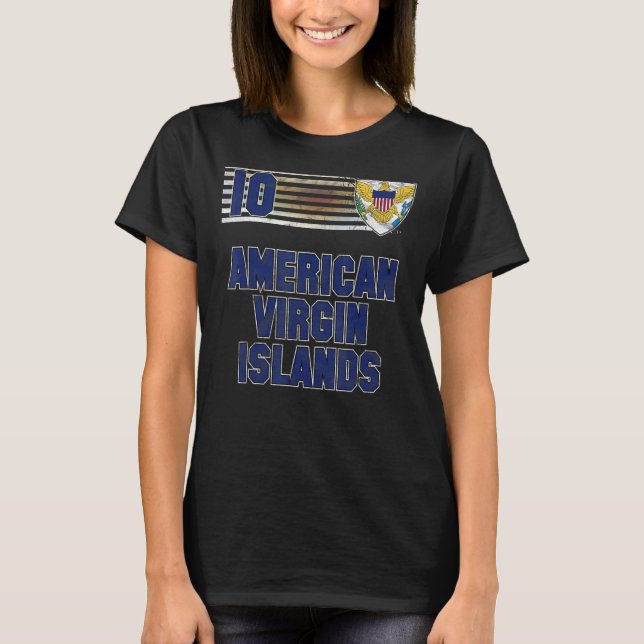Camiseta Islas Vírgenes Estadounidenses (Anverso)