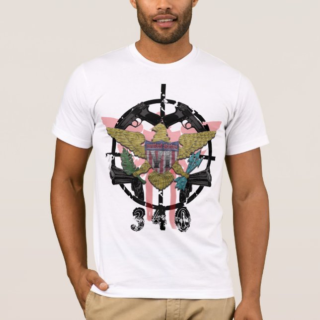 Camiseta Islas Vírgenes masivas (Anverso)