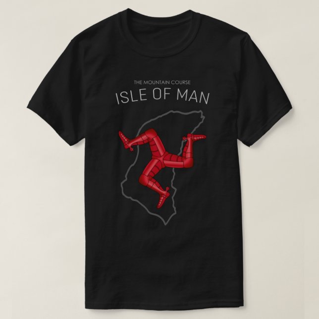 Camiseta Isle of Man Race   (Diseño del anverso)