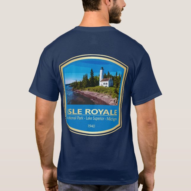 Camiseta Isle Royale NP (PF1) (Reverso)