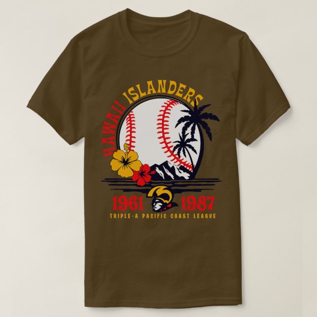 Camiseta Isleños de Hawái (Diseño del anverso)