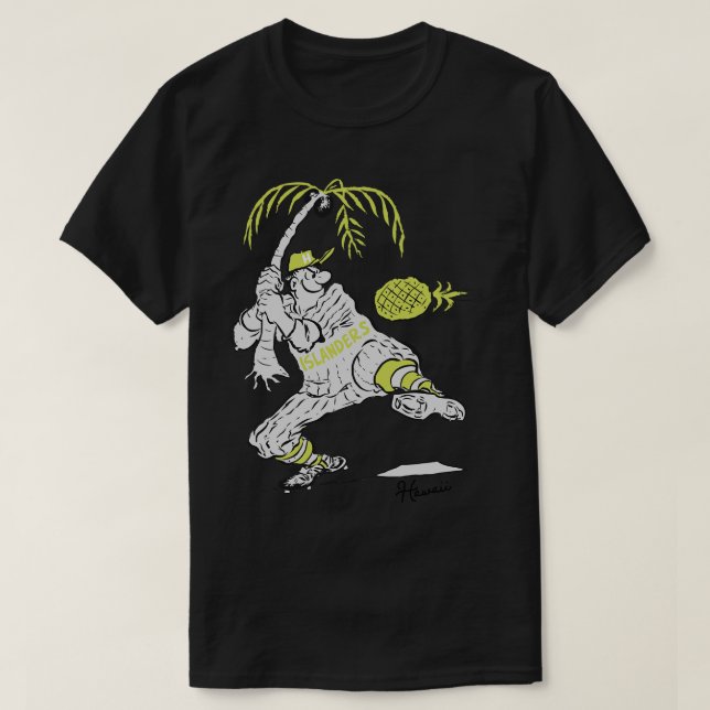 Camiseta Isleños de Hawái desaparecidos Béisbol 1961 (Diseño del anverso)
