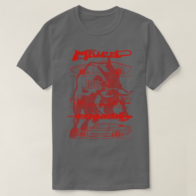 Camiseta islero miura espada (Diseño del anverso)