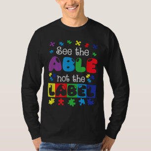 Camiseta Ism Awareness Support Autism Kids For Mom Dad 19