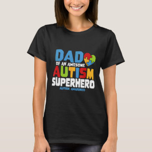 Camiseta Ism Dad, Un Increíble Autismo Superhéroe De Autism