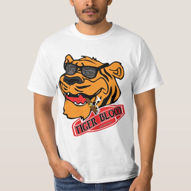 Camiseta Ismos de Sheen de la sangre del tigre (Anverso)