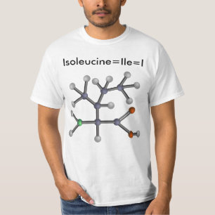 Camiseta Isoleucina (aminoácido)