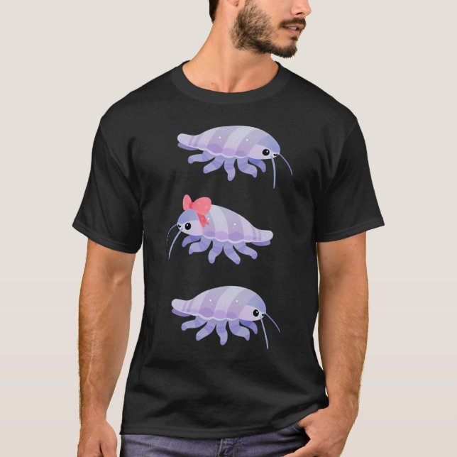 Camiseta Isópodo gigante de cinta (Anverso)